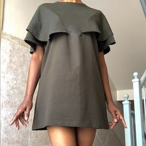 Zara olive dress